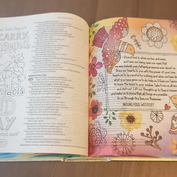 Inspire Prayer Bible NLT - Picture 2 of 8